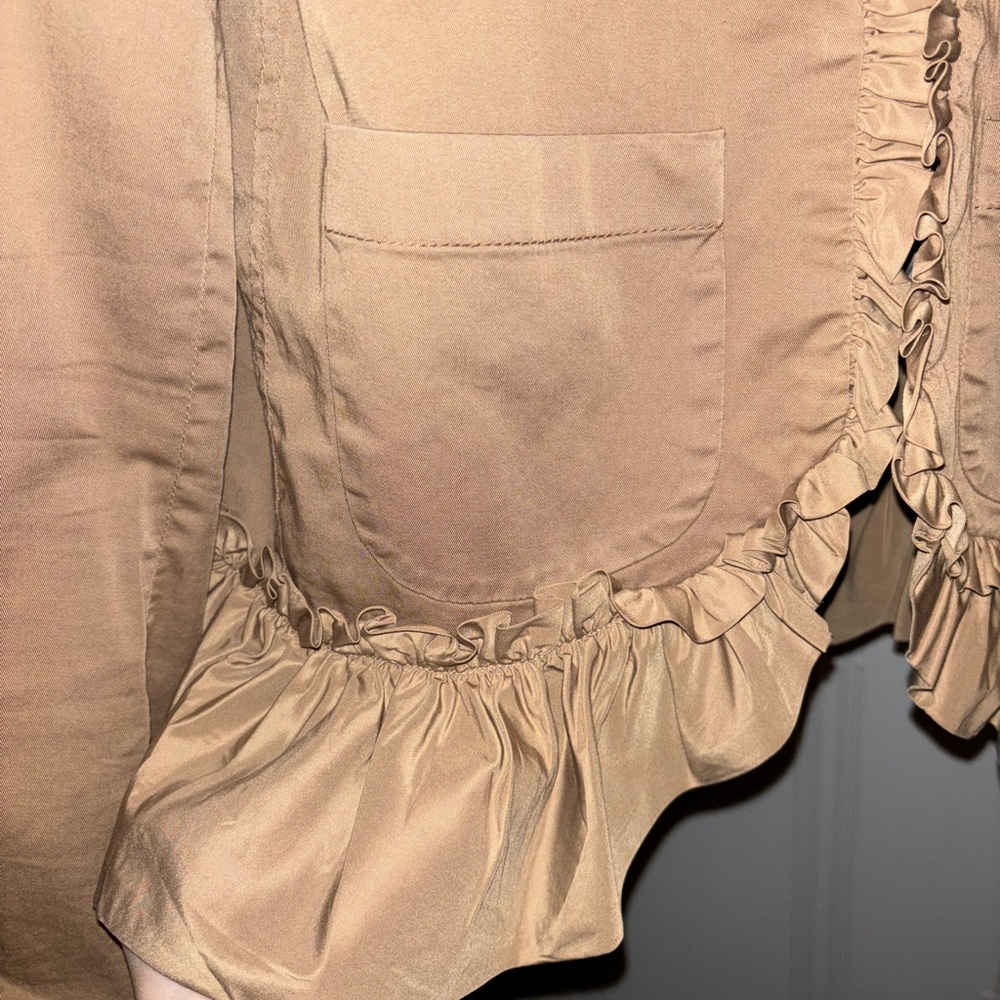 J.crew Chino Ruffle Jacket - Picture 5 of 9